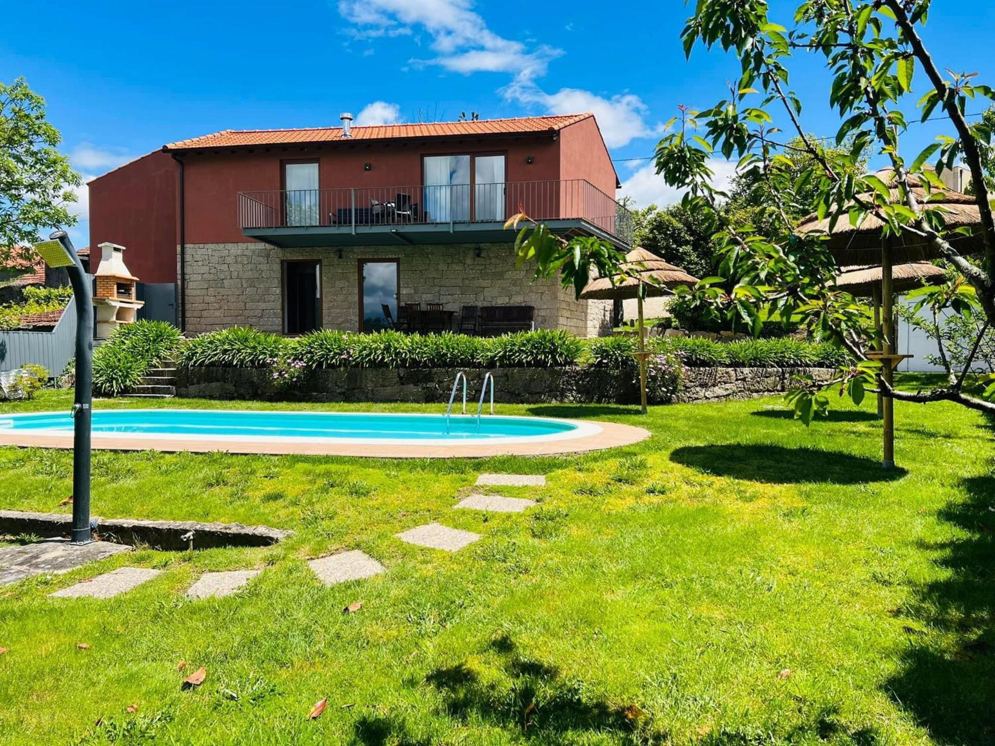 Casa Das Castanhas - Cinfaes, Viseu Exteriör bild